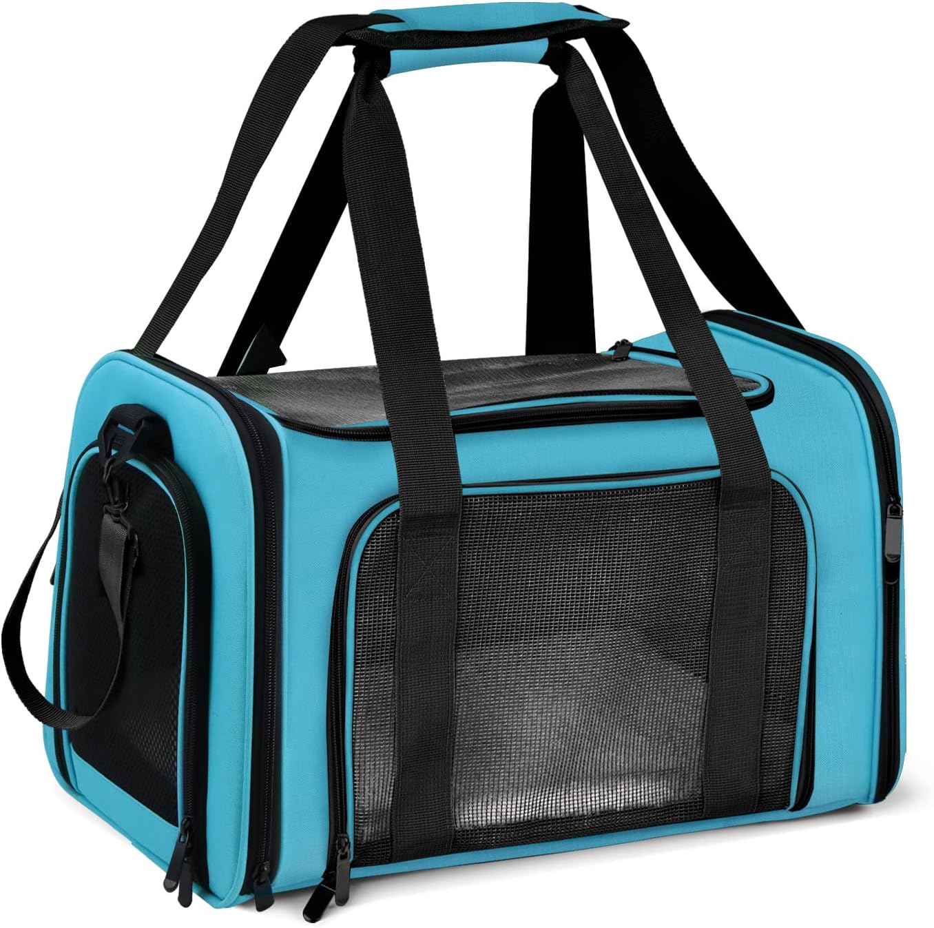 BarkBarking Dog Carrier Bag - BLUE-1