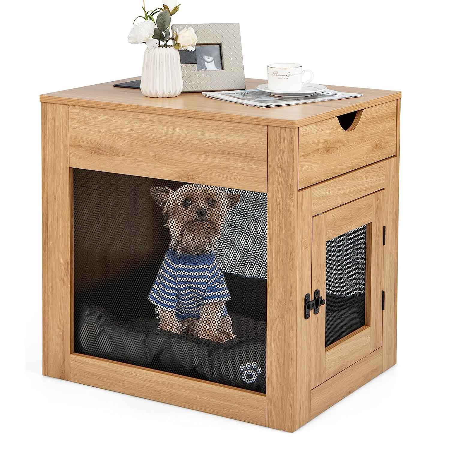 puppy crate furniture