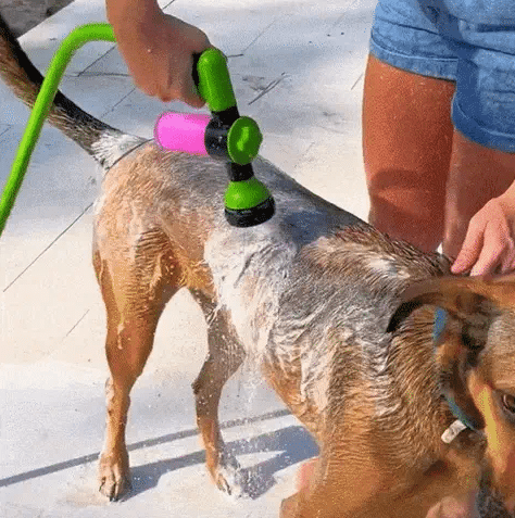 how to use puppy jet shower -2