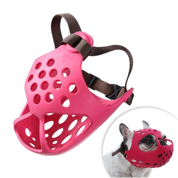 bulldog muzzle pink