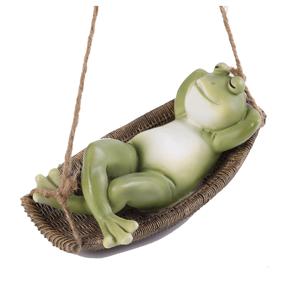 Hanging Sleeping Frog Statue