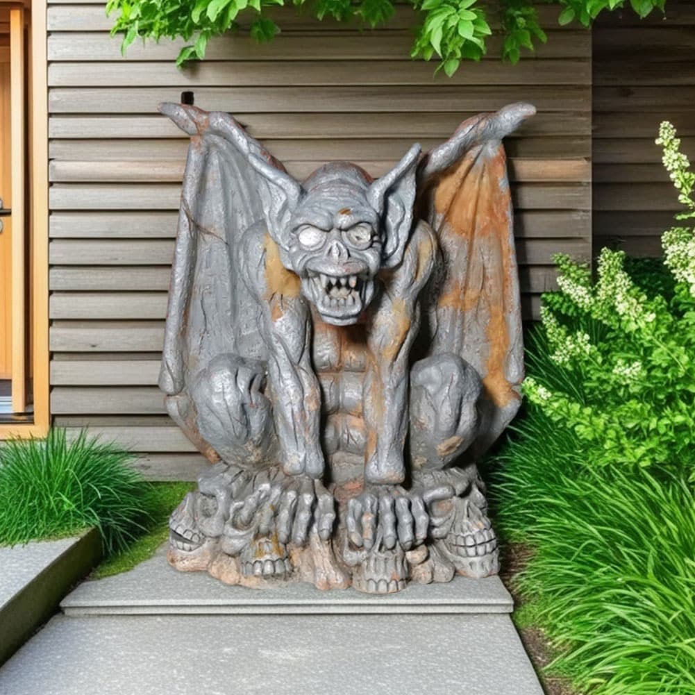 Garden gargoyle statue - 4