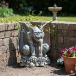 large concrete gargoyle statue for garden decor